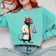 Science Rat Lab Science Scientist Mouse Teacher Chemistry Comfort Colors Sweatshirt Chalky Mint Science Rat Lab Science Scientist Mouse Teacher Chemistry Comfort Colors Sweatshirt Chalky Mint