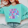 In My Science Teacher Era Teacher Comfort Colors Sweatshirt Chalky Mint