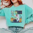 Science Teacher Halloween Shirt Zombie Chemistry Scientist Comfort Colors Sweatshirt Chalky Mint Science Teacher Halloween Shirt Zombie Chemistry Scientist Comfort Colors Sweatshirt Chalky Mint