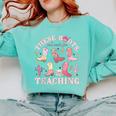 These Boots Are Made For Teaching Western Cowgirl Teacher Comfort Colors Sweatshirt Chalky Mint These Boots Are Made For Teaching Western Cowgirl Teacher Comfort Colors Sweatshirt Chalky Mint