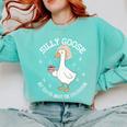 Silly Goose Constitution History Teacher Middle School Comfort Colors Sweatshirt Chalky Mint Silly Goose Constitution History Teacher Middle School Comfort Colors Sweatshirt Chalky Mint