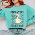 Silly Goose Teacher Club Silly Goose For Teacher Comfort Colors Sweatshirt Chalky Mint Silly Goose Teacher Club Silly Goose For Teacher Comfort Colors Sweatshirt Chalky Mint