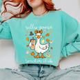 Silly Goose Teachers Club Cozy Fall Teacher Comfort Colors Sweatshirt Chalky Mint Silly Goose Teachers Club Cozy Fall Teacher Comfort Colors Sweatshirt Chalky Mint