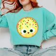 The Smart Cookie Good Egg Teacher Halloween Costume Food Comfort Colors Sweatshirt Chalky Mint The Smart Cookie Good Egg Teacher Halloween Costume Food Comfort Colors Sweatshirt Chalky Mint