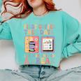Special Education First Coffee Then Data Retro SPED Teacher Comfort Colors Sweatshirt Chalky Mint Special Education First Coffee Then Data Retro SPED Teacher Comfort Colors Sweatshirt Chalky Mint