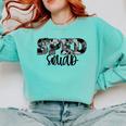 Special Education Squad Camo SPED Teacher Comfort Colors Sweatshirt Chalky Mint Special Education Squad Camo SPED Teacher Comfort Colors Sweatshirt Chalky Mint