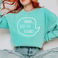 Special Education Teacher- SPED Shhh Just Use Visuals For Men Women Comfort Colors Sweatshirt Chalky Mint Special Education Teacher- SPED Shhh Just Use Visuals For Men Women Comfort Colors Sweatshirt Chalky Mint