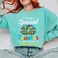 Special Teacher To Hear Child Cant Say Autism Awareness Sped Comfort Colors Sweatshirt Chalky Mint Special Teacher To Hear Child Cant Say Autism Awareness Sped Comfort Colors Sweatshirt Chalky Mint