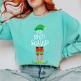 SPED Squad Elf Teacher Matching Christmas Party Pajama Comfort Colors Sweatshirt Chalky Mint SPED Squad Elf Teacher Matching Christmas Party Pajama Comfort Colors Sweatshirt Chalky Mint