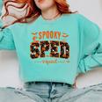 Sped Squad Team Special Education Teacher Halloween Comfort Colors Sweatshirt Chalky Mint Sped Squad Team Special Education Teacher Halloween Comfort Colors Sweatshirt Chalky Mint