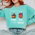 Sped Teacher Halloween First Spooky Then Data Sped Ed Team Comfort Colors Sweatshirt Chalky Mint Sped Teacher Halloween First Spooky Then Data Sped Ed Team Comfort Colors Sweatshirt Chalky Mint