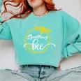 Spelling Bee Halloween Costume For Teachers Comfort Colors Sweatshirt Chalky Mint