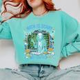 Spooky Halloween Math Teacher Comfort Colors Sweatshirt Chalky Mint Spooky Halloween Math Teacher Comfort Colors Sweatshirt Chalky Mint