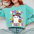 Spooky Teacher Ghost Pencil Teach Halloween Teacher Comfort Colors Sweatshirt Chalky Mint Spooky Teacher Ghost Pencil Teach Halloween Teacher Comfort Colors Sweatshirt Chalky Mint