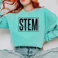 Stem Teacher Science Technology Engineering Math Teachers Comfort Colors Sweatshirt Chalky Mint Stem Teacher Science Technology Engineering Math Teachers Comfort Colors Sweatshirt Chalky Mint
