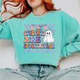 My Students Are Spooktacular Teacher Halloween Vibes Comfort Colors Sweatshirt Chalky Mint My Students Are Spooktacular Teacher Halloween Vibes Comfort Colors Sweatshirt Chalky Mint