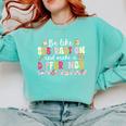 Be Like Subtraction And Make A Difference Math Teacher Comfort Colors Sweatshirt Chalky Mint