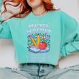 Superhero Sidekick Teaching Teach School Teacher Assistant Comfort Colors Sweatshirt Chalky Mint Superhero Sidekick Teaching Teach School Teacher Assistant Comfort Colors Sweatshirt Chalky Mint