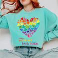 It Takes a Big Heart To Shape Little Minds Teacher Comfort Colors Sweatshirt Chalky Mint It Takes a Big Heart To Shape Little Minds Teacher Comfort Colors Sweatshirt Chalky Mint