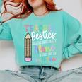 Teacher Besties Because Going Crazy Alone Is Not As Much Fun Comfort Colors Sweatshirt Chalky Mint Teacher Besties Because Going Crazy Alone Is Not As Much Fun Comfort Colors Sweatshirt Chalky Mint