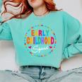 Teacher Early Childhood Squad T-Shirt Comfort Colors Sweatshirt Chalky Mint Teacher Early Childhood Squad T-Shirt Comfort Colors Sweatshirt Chalky Mint