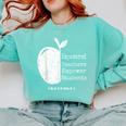 Teacher Empower Student Teacher Protest Supporter Red For Ed Comfort Colors Sweatshirt Chalky Mint Teacher Empower Student Teacher Protest Supporter Red For Ed Comfort Colors Sweatshirt Chalky Mint