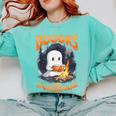 Teacher Halloween Ghost Reading Book Animal Boooks Are Comfort Colors Sweatshirt Chalky Mint Teacher Halloween Ghost Reading Book Animal Boooks Are Comfort Colors Sweatshirt Chalky Mint