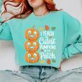 Teacher Halloween Tshirts I Teach The Cutest Pumpkins Comfort Colors Sweatshirt Chalky Mint Teacher Halloween Tshirts I Teach The Cutest Pumpkins Comfort Colors Sweatshirt Chalky Mint