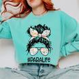 Teacher Para Life Tee Paraprofessional Cute Messy Bun Comfort Colors Sweatshirt Chalky Mint Teacher Para Life Tee Paraprofessional Cute Messy Bun Comfort Colors Sweatshirt Chalky Mint