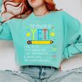 Teacher Power Of Yet Cant Do This Inspirational Women Men Comfort Colors Sweatshirt Chalky Mint Teacher Power Of Yet Cant Do This Inspirational Women Men Comfort Colors Sweatshirt Chalky Mint