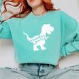 Teacher Saurus T Shirt For Men And Women Comfort Colors Sweatshirt Chalky Mint