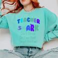Teacher Shark Don't Stress Do Your Best Forget The Rest Comfort Colors Sweatshirt Chalky Mint Teacher Shark Don't Stress Do Your Best Forget The Rest Comfort Colors Sweatshirt Chalky Mint