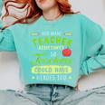 Teacher Teaching Assistant Aide Hero Comfort Colors Sweatshirt Chalky Mint Teacher Teaching Assistant Aide Hero Comfort Colors Sweatshirt Chalky Mint
