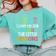 Teachers I Love My Job For All The Little Reasons Teacher Comfort Colors Sweatshirt Chalky Mint Teachers I Love My Job For All The Little Reasons Teacher Comfort Colors Sweatshirt Chalky Mint