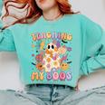 Teaching My Boos Ghost Halloween Costumes Teacher Men Women Comfort Colors Sweatshirt Chalky Mint Teaching My Boos Ghost Halloween Costumes Teacher Men Women Comfort Colors Sweatshirt Chalky Mint