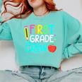 Team 1st Grade Crew Back To School 1st Grade Teacher Kids Comfort Colors Sweatshirt Chalky Mint Team 1st Grade Crew Back To School 1st Grade Teacher Kids Comfort Colors Sweatshirt Chalky Mint