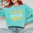 Test Day Testing May The Skills Be With You School Teacher Comfort Colors Sweatshirt Chalky Mint Test Day Testing May The Skills Be With You School Teacher Comfort Colors Sweatshirt Chalky Mint