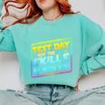 Testing Day Test Day May The Skills Be With You Teacher Comfort Colors Sweatshirt Chalky Mint Testing Day Test Day May The Skills Be With You Teacher Comfort Colors Sweatshirt Chalky Mint