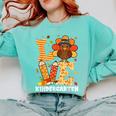 Thanksgiving Love Kindergarten Teacher Turkey Autumn Fall Comfort Colors Sweatshirt Chalky Mint Thanksgiving Love Kindergarten Teacher Turkey Autumn Fall Comfort Colors Sweatshirt Chalky Mint