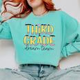 Third Grade Dream Team 3rd Grade Teacher Back To School Kids Comfort Colors Sweatshirt Chalky Mint Third Grade Dream Team 3rd Grade Teacher Back To School Kids Comfort Colors Sweatshirt Chalky Mint