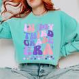 In My Third Grade Era 3rd Grade Teacher Student Boy Girl Comfort Colors Sweatshirt Chalky Mint