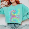Tie Dye 2nd Grade Typography Team Second Grade Teacher Comfort Colors Sweatshirt Chalky Mint Tie Dye 2nd Grade Typography Team Second Grade Teacher Comfort Colors Sweatshirt Chalky Mint