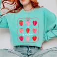 TK Is My Jam Transitional Kindergarten TK Teacher Strawberry Comfort Colors Sweatshirt Chalky Mint TK Is My Jam Transitional Kindergarten TK Teacher Strawberry Comfort Colors Sweatshirt Chalky Mint
