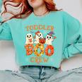 Toddler Boo Crew Halloween Costume For Teacher Kids Comfort Colors Sweatshirt Chalky Mint Toddler Boo Crew Halloween Costume For Teacher Kids Comfort Colors Sweatshirt Chalky Mint