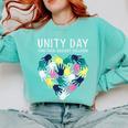Together Against Bullying Unity Day Teachers Kids Toddler Comfort Colors Sweatshirt Chalky Mint Together Against Bullying Unity Day Teachers Kids Toddler Comfort Colors Sweatshirt Chalky Mint