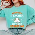 History Teacher School Shirt Halloween Educator Men Women Kids Comfort Colors Sweatshirt Chalky Mint History Teacher School Shirt Halloween Educator Men Women Kids Comfort Colors Sweatshirt Chalky Mint