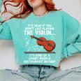 Violin Player Costume For Men Women Violin Teacher Violinist Comfort Colors Sweatshirt Chalky Mint Violin Player Costume For Men Women Violin Teacher Violinist Comfort Colors Sweatshirt Chalky Mint