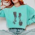 Violin Player Instrument Music Teacher Musical Violinist Comfort Colors Sweatshirt Chalky Mint Violin Player Instrument Music Teacher Musical Violinist Comfort Colors Sweatshirt Chalky Mint