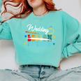 Wedding Planning Not Lesson Engaged Teacher Engagement Comfort Colors Sweatshirt Chalky Mint Wedding Planning Not Lesson Engaged Teacher Engagement Comfort Colors Sweatshirt Chalky Mint