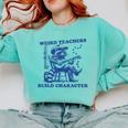 Weird Teachers Build Character Shirt Raccoon Teacher Comfort Colors Sweatshirt Chalky Mint Weird Teachers Build Character Shirt Raccoon Teacher Comfort Colors Sweatshirt Chalky Mint